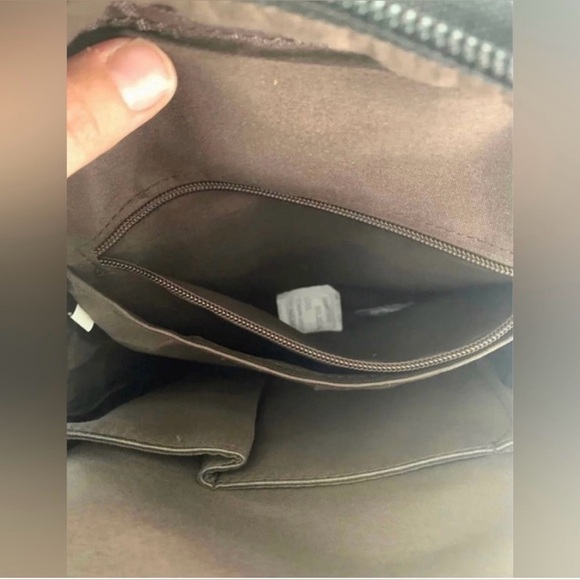 Palm & Peak Boutique Backpack Canvas Utility Style Bag Brown Trim - Picture 9 of 12